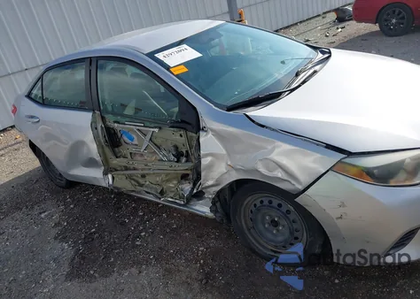 2015 Toyota Corolla Le из США, поврежденный, VIN 5YFBURHE8FP295493